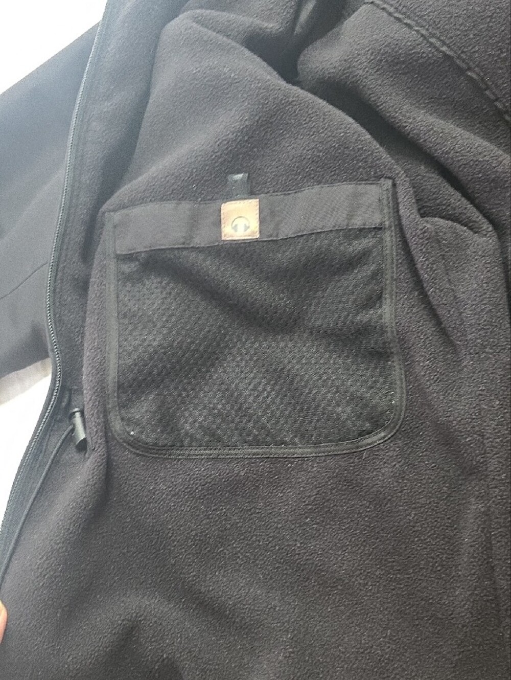 Pacific Trail Black Hooded Utility Winter Jacket with Drawstring Waist Sz Med - Picture 9 of 15